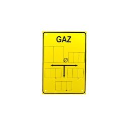 Tabliczka aluminiowa GAZ